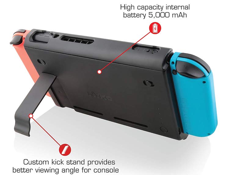best nintendo switch battery cases