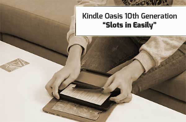 CaseBot Stand Case for Kindle Oasis 2019 - The Kick Stand Model