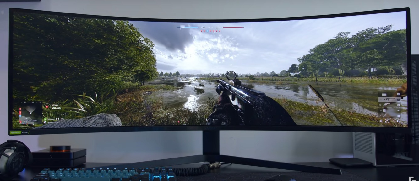 Samsung Announces its best Gaming Monitor | 49” Odyssey G9 QLED Dual-QHD 32:9