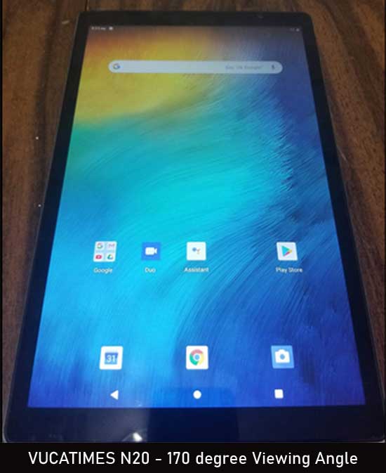 VUCATIMES N20 10-inch Tablet, Android 10.0 Review